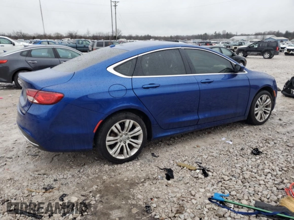 2015 Chrysler 200 Limited with VIN 1C3CCCAB0FN535769, listed as a Copart auction lot 85100004 with 107,886 mi miles and Salvage Title. Bid and sale history available at carsss.com. Image 3.