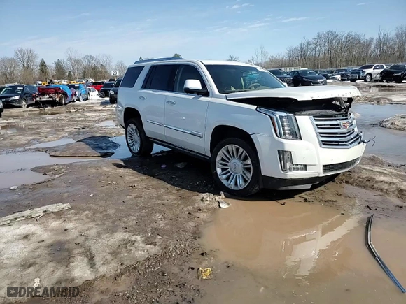 2016 Cadillac Escalade Platinum with VIN 1GYS4DKJ2GR134289, listed as a Copart auction lot 47932745 with 159,402 mi miles and Salvage Title. Bid and sale history available at carsss.com. Image 11.