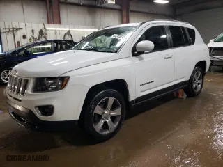 2017 Jeep Compass High Altitude with VIN 1C4NJCEB1HD185100, listed as a Copart auction lot 44240015 with 102,812 mi miles and Salvage Title. Bid and sale history available at carsss.com. Image 1.