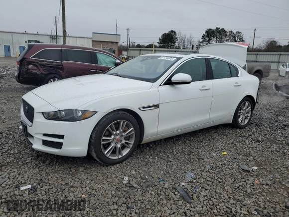 2017 Jaguar XE 25t Premium with VIN SAJAD4BG4HA975022, listed as a Copart auction lot 68635524 with 102,045 mi miles and Salvage Title. Bid and sale history available at carsss.com. Image 1.