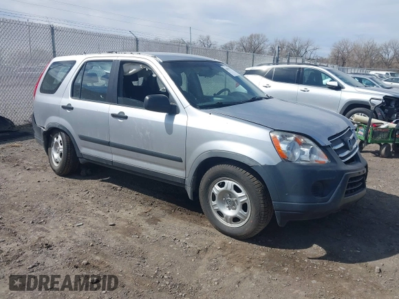 2006 Honda CR-V LX with VIN JHLRD785X6C057434, listed as a IAAI auction lot 41881971 with 210,658 mi miles and . Bid and sale history available at carsss.com. Image 1.