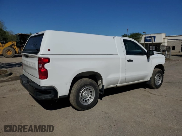 2023 Chevrolet Silverado 1500 Work Truck with VIN 3GCNAAEK7PG363260, listed as a Copart auction lot 52376205 with 85,656 mi miles and Clean Title. Bid and sale history available at carsss.com. Image 3.