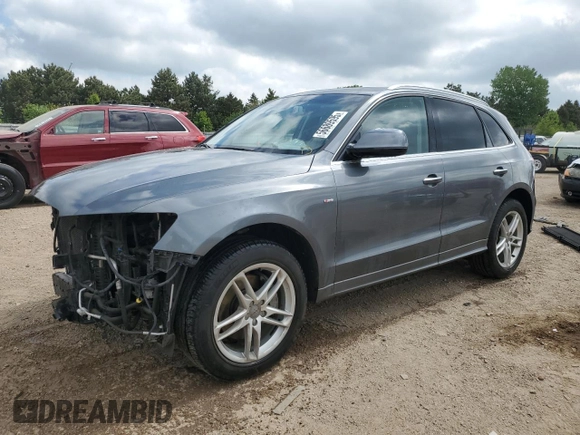 2015 Audi Q5 Premium Plus with VIN WA1DGAFP6FA090582, listed as a Copart auction lot 56689595 with 122,907 mi miles and Salvage title. Bid and sale history available at DreamBid. Image 1.