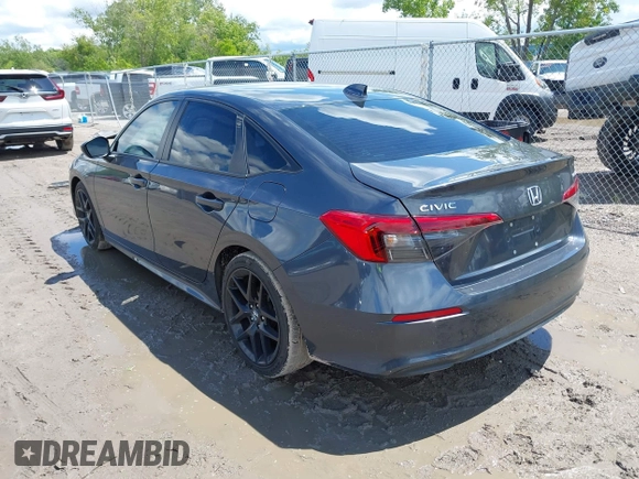 2022 Honda Civic Sport z VIN 2HGFE2F58NH560511, wystawiony jako IAAI lot #42346044 z przebiegiem 51 357 mil mil oraz . Historia ofert i sprzedaży dostępna na DreamBid. Obrazek 3.