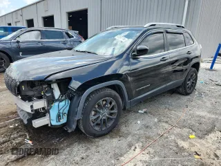 2019 Jeep Cherokee Latitude z VIN 1C4PJLCB9KD171917, wystawiony jako Copart lot #63590115 z przebiegiem 82 546 mil mil oraz Szkoda całkowita • Salvage title. Historia ofert i sprzedaży dostępna na DreamBid. Obrazek 1.