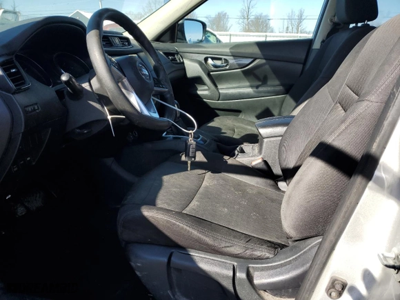 2017 Nissan Rogue S with VIN 5N1AT2MM4HC745957, listed as a Copart auction lot 51261915 with 154,810 mi miles and Salvage Title. Bid and sale history available at carsss.com. Image 7.