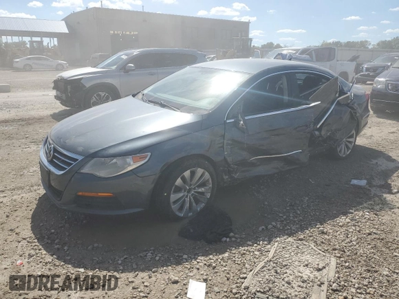 2012 Volkswagen CC Sport PZEV with VIN WVWNP7AN7CE533605, listed as a Copart auction lot 73204954 with 165,019 mi miles and Salvage Title. Bid and sale history available at carsss.com. Image 1.
