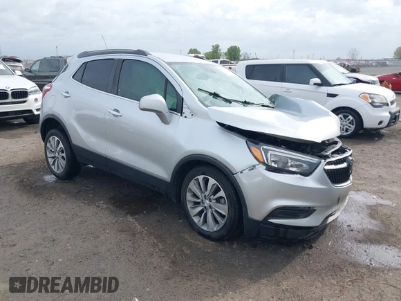 2020 Buick Encore Preferred with VIN KL4CJASB8LB020045, listed as a IAAI auction lot 41909581 with 78,853 mi miles. Bid and sale history available at carsss.com. Image 1.