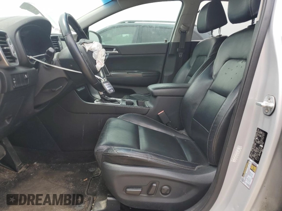 2017 Kia Sportage EX with VIN KNDPN3AC7H7085738, listed as a Copart auction lot 57308715 with 159,434 mi miles and Salvage title. Bid and sale history available at DreamBid. Image 7.