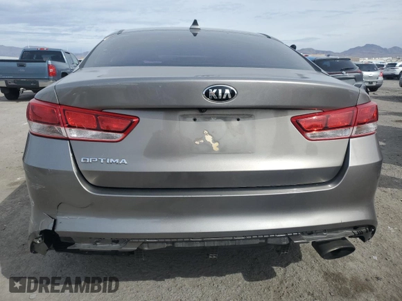 2016 Kia Optima LX with VIN 5XXGT4L39GG002437, listed as a Copart auction lot 47883825 with 126,134 mi miles and Salvage Title. Bid and sale history available at carsss.com. Image 6.