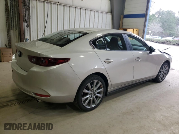 2025 Mazda 3 S Preferred with VIN JM1BPACM4S1763547, listed as a Copart auction lot 87384014 with Not Provided miles and Salvage Title. Bid and sale history available at DreamBid. Image 3.