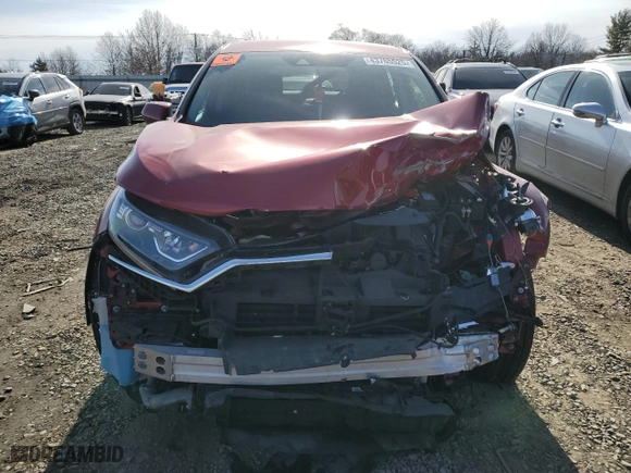 2022 Honda CR-V Special Edition with VIN 2HKRW2H74NH623375, listed as a Copart auction lot 43765525 with 0 mi miles and Salvage Title. Bid and sale history available at carsss.com. Image 5.