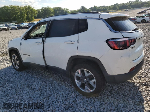 2020 Jeep Compass Limited with VIN 3C4NJCCB0LT154541, listed as a Copart auction lot 55399765 with 116,086 mi miles and Salvage title. Bid and sale history available at DreamBid. Image 2.
