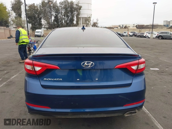 2017 Hyundai Sonata 2.4L with VIN 5NPE24AF9HH578638, listed as a IAAI auction lot 42100003 with 20,261 mi miles and . Bid and sale history available at DreamBid. Image 16.