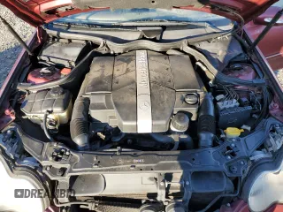 2002 Mercedes-Benz C 230/260/280/320 with VIN WDBRF61J32E003687, listed as a Copart auction lot 47209285 with 156,561 mi miles and Salvage Title. Bid and sale history available at DreamBid. Image 12.