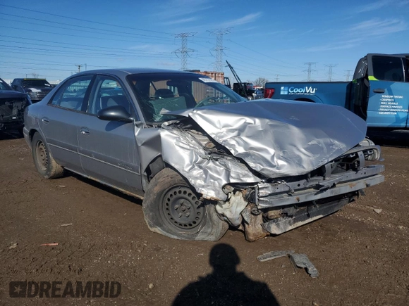 1999 Buick Century Custom with VIN 2G4WS52M1X1452406, listed as a Copart auction lot 46707095 with 0 mi miles and Salvage Title. Bid and sale history available at carsss.com. Image 4.