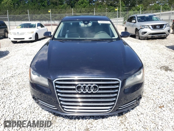2011 Audi A8 z VIN WAURVAFD6BN013525, wystawiony jako Copart lot #57682755 z przebiegiem 248 492 mil mil oraz Czysty tytuł • Clean title. Historia ofert i sprzedaży dostępna na DreamBid. Obrazek 5.