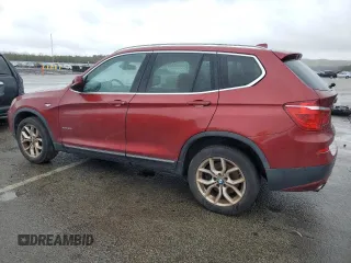 2011 BMW X3 35i with VIN 5UXWX7C5XBL735445, listed as a Copart auction lot 52239125 with 136,990 mi miles and Clean Title. Bid and sale history available at DreamBid. Image 2.
