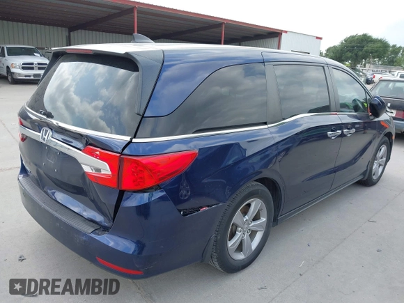 2019 Honda Odyssey EX с VIN 5FNRL6H59KB135936, выставлен на аукционе IAAI как лот 42155144 с пробегом 89 987 миль миль и . История ставок и продаж доступна на DreamBid. Изображение 4.