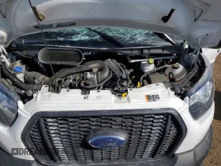 2023 Ford Transit Cargo with VIN 1FTBR3U85PKA70415, listed as a Copart auction lot 47869205 with 68,379 mi miles and Salvage Title. Bid and sale history available at DreamBid. Image 12.