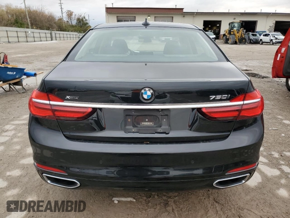 2018 BMW 7 Series ALPINA B7 xDrive with VIN WBA7F2C52JG423636, listed as a Copart auction lot 78358034 with 106,483 mi miles and Salvage Title. Bid and sale history available at carsss.com. Image 6.