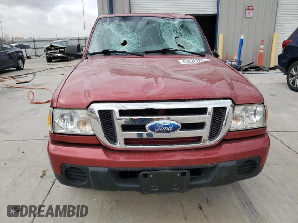 2008 Ford Ranger XLT with VIN 1FTYR44EX8PB08697, listed as a Copart auction lot 49638265 with 38,675 mi miles and Salvage title. Bid and sale history available at DreamBid. Image 5.