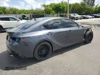 2023 Lexus IS 500 F Sport Performance z VIN JTHAP1D20P5002151, wystawiony jako Copart lot #60993705 z przebiegiem Nie podano mil oraz Szkoda całkowita • Salvage title. Historia ofert i sprzedaży dostępna na DreamBid. Obrazek 3.