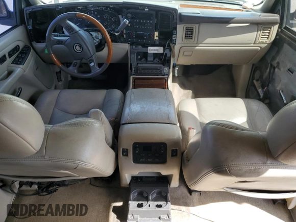 2004 Cadillac Escalade z VIN 1GYEC63T44R235759, wystawiony jako Copart lot #53166755 z przebiegiem 212 034 mil mil oraz Szkody całkowita. Historia ofert i sprzedaży dostępna na DreamBid. Obrazek 8.