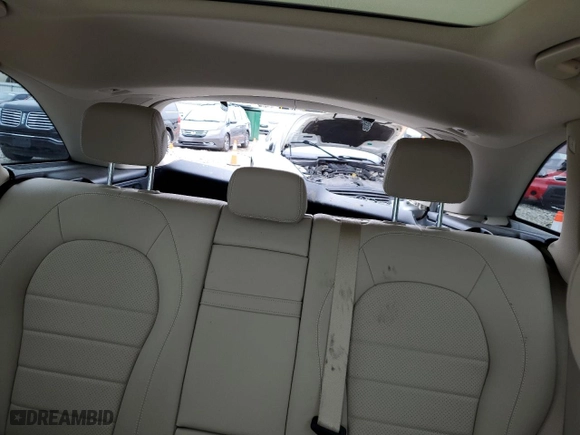 2019 Mercedes-Benz GLC with VIN WDC0G4JB7KV184419, listed as a Copart auction lot 51949435 with 103,886 mi miles and Salvage Title. Bid and sale history available at carsss.com. Image 10.