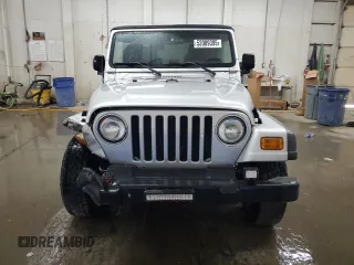 2003 Jeep Wrangler X with VIN 1J4FA39S43P350248, listed as a Copart auction lot 52089395 with 162,524 mi miles and Salvage Title. Bid and sale history available at carsss.com. Image 5.