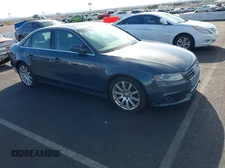 2011 Audi A4 2.0T Premium Plus with VIN WAUEFAFL8BN030653, listed as a IAAI auction lot 41774511 with 107,604 mi miles. Bid and sale history available at carsss.com. Image 1.