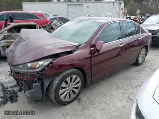 2015 Honda Accord Sedan EX-L with VIN 1HGCR2F85FA076295, listed as a IAAI auction lot 41720284 with 170,835 mi miles. Bid and sale history available at carsss.com. Image 17.