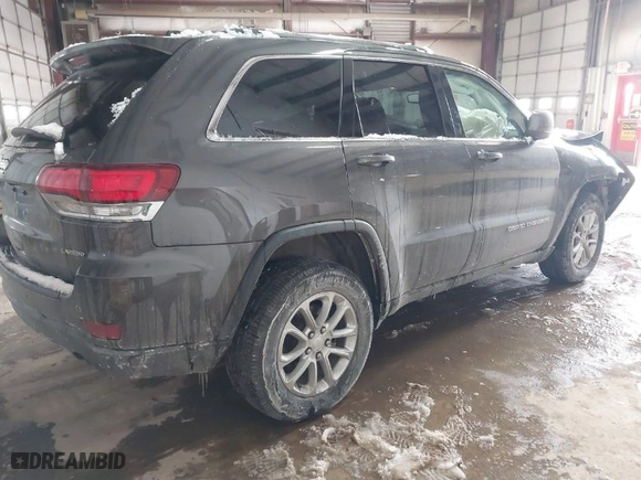 2021 Jeep Grand Cherokee Laredo X with VIN 1C4RJFAG3MC648293, listed as a IAAI auction lot 41586333 with 46,315 mi miles. Bid and sale history available at carsss.com. Image 4.