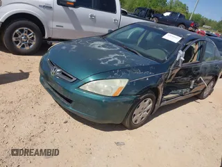 2003 Honda Accord LX z VIN 1HGCM56373A101567, wystawiony jako IAAI lot #42040412 z przebiegiem 259 739 mil mil oraz . Historia ofert i sprzedaży dostępna na DreamBid. Obrazek 2.