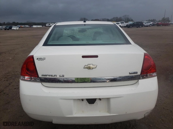 2009 Chevrolet Impala LS with VIN 2G1WB57K491114943, listed as a Copart auction lot 43467065 with 108,932 mi miles and Salvage Title. Bid and sale history available at carsss.com. Image 6.
