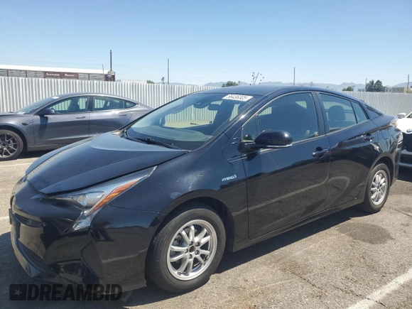 2017 Toyota Prius Two with VIN JTDKBRFU0H3052613, listed as a Copart auction lot 56436305 with 38,657 mi miles and Salvage Title. Bid and sale history available at DreamBid. Image 1.