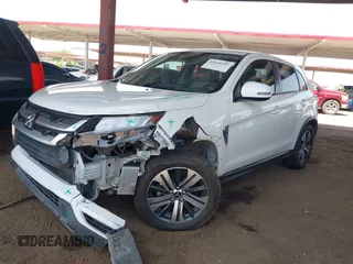 2020 Mitsubishi Outlander ES with VIN JA4AR3AU0LU007700, listed as a IAAI auction lot 42644182 with 52,596 mi miles and . Bid and sale history available at DreamBid. Image 17.