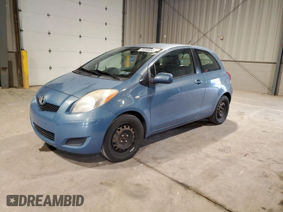 2010 Toyota Yaris z VIN JTDJT4K39A5292522, wystawiony jako Copart lot #58588655 z przebiegiem 115 909 mil mil oraz Szkoda całkowita • Salvage title. Historia ofert i sprzedaży dostępna na DreamBid. Obrazek 1.