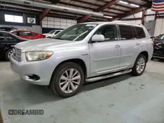 2010 Toyota Highlander Hybrid with VIN JTEBW3EH0A2045089, listed as a Copart auction lot 87720575 with 155,505 mi miles and Salvage Title. Bid and sale history available at carsss.com. Image 1.