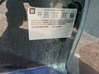2017 Chevrolet Malibu LT with VIN 1G1ZE5ST4HF107387, listed as a Copart auction lot 48132053 with 118,004 mi miles and Salvage Title. Bid and sale history available at DreamBid. Image 14.