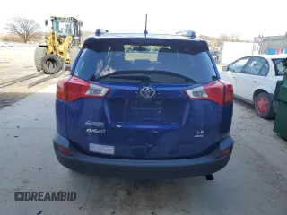2015 Toyota RAV4 LE with VIN 2T3BFREVXFW283141, listed as a Copart auction lot 52705705 with 124,004 mi miles and Clean Title. Bid and sale history available at DreamBid. Image 6.