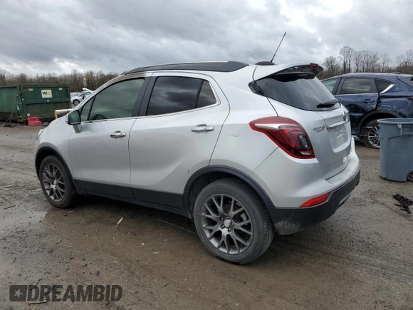 2019 Buick Encore Sport Touring with VIN KL4CJ2SBXKB714112, listed as a Copart auction lot 51063705 with Not Provided miles and Salvage Title. Bid and sale history available at DreamBid. Image 2.
