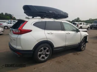 2018 Honda CR-V EX-L z VIN 2HKRW2H82JH672268, wystawiony jako Copart lot #59413585 z przebiegiem Nie podano mil oraz Szkoda całkowita • Salvage title. Historia ofert i sprzedaży dostępna na DreamBid. Obrazek 3.