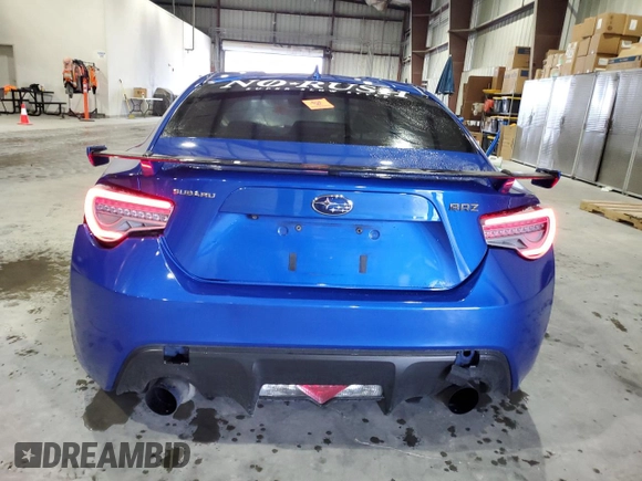 2018 Subaru BRZ Premium with VIN JF1ZCAB19J9601582, listed as a Copart auction lot 56640515 with 88,807 mi miles and Salvage title. Bid and sale history available at DreamBid. Image 6.