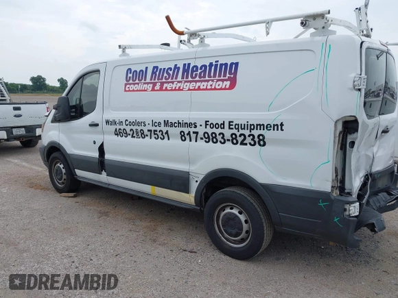 2016 Ford Transit Cargo with VIN 1FTYE1ZM6GKA95971, listed as a IAAI auction lot 42412181 with 243,171 mi miles and . Bid and sale history available at DreamBid. Image 14.