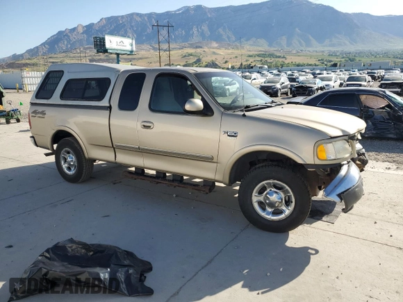 1999 Ford F-150 XL with VIN 1FTRX18L5XKA44484, listed as a Copart auction lot 56232815 with 177,990 mi miles and Salvage title. Bid and sale history available at DreamBid. Image 4.