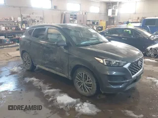 2019 Hyundai Tucson Ultimate with VIN KM8J3CAL0KU063161, listed as a IAAI auction lot 41606894 with 56,037 mi miles. Bid and sale history available at carsss.com. Image 1.