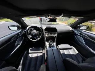 2020 BMW 8 Series M850i with VIN WBAGV8C01LBP48613, listed as a Copart auction lot 65496944 with 18,974 mi miles. Bid and sale history available at carsss.com. Image 9.