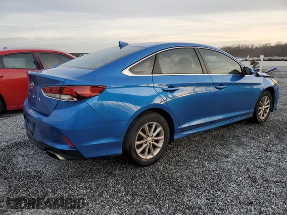 2019 Hyundai Sonata SE with VIN 5NPE24AF9KH768799, listed as a Copart auction lot 45887355 with 99,330 mi miles and Salvage Title. Bid and sale history available at DreamBid. Image 3.