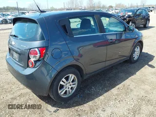 2013 Chevrolet Sonic LT with VIN 1G1JC6SH8D4135428, listed as a IAAI auction lot 41983682 with 255,918 mi miles. Bid and sale history available at carsss.com. Image 4.